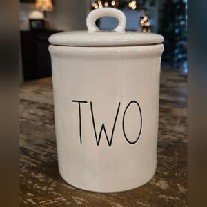 RAE DUNN Artisan Collection Ceramic Container With Lid